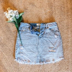 Small Denim Skirt $7